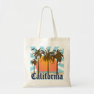 Tote Bag Rétro graphique de logo de la Californie