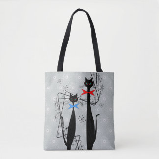 Tote Bag Retro l'ère atomique milieu du siècle moderne Cool
