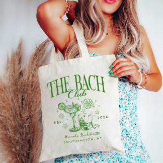 Tote Bag Retro Moderne Le Club Bach Week-end Enterrement de