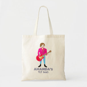 Tote Bag Retro music girls band Birthday Party
