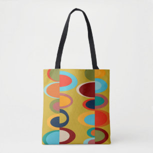 Tote Bag Rétro Ovals