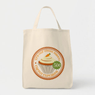 Tote Bag Rétro petit gâteau de carotte