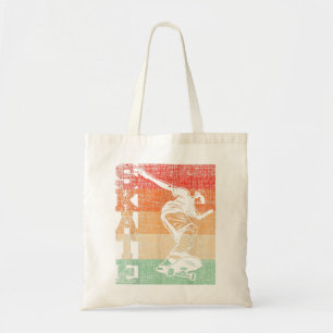 Tote Bag Retro Skate Skate Skateboard Skateboard