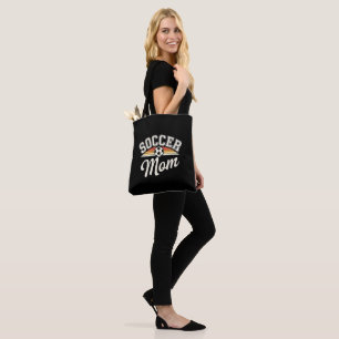 Tote Bag Retro Soccer Maman Design - Style Vintage Football