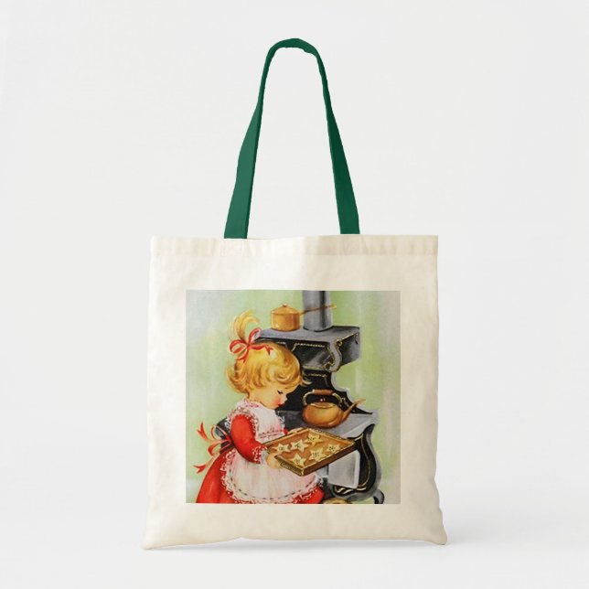 Tote Bag Retro vintage boulangerie (Devant)