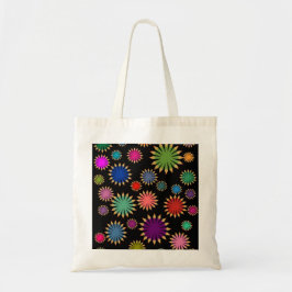 Tote Bag Rétros starbursts de crayon