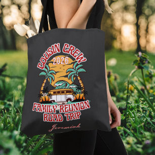 Tote Bag Réunion de famille personnalisée pour l'équipe de
