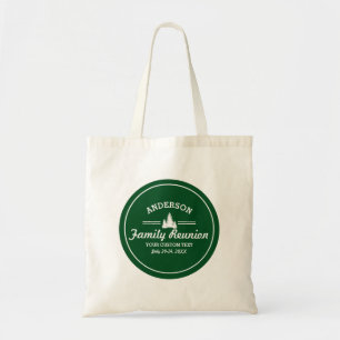 Tote Bag Réunion familiale ou voyage   Pins rustiques