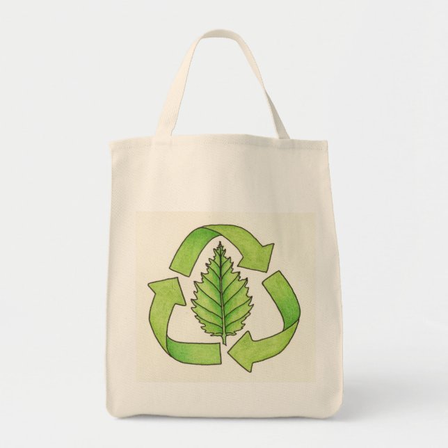 Tote Bag réutilisez la couleur 600 dpi0001 de logo (Devant)