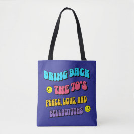 Tote Bag Revenir à la les années 70