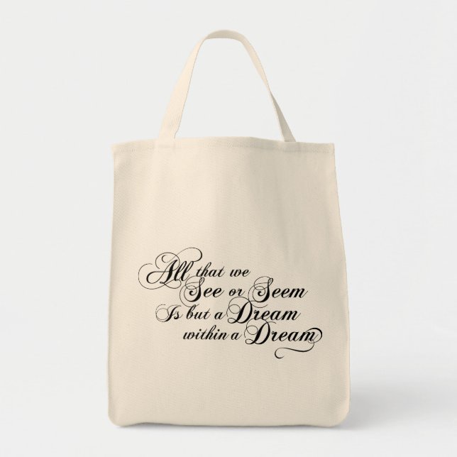 Tote Bag Rêver dans un rêve (Devant)