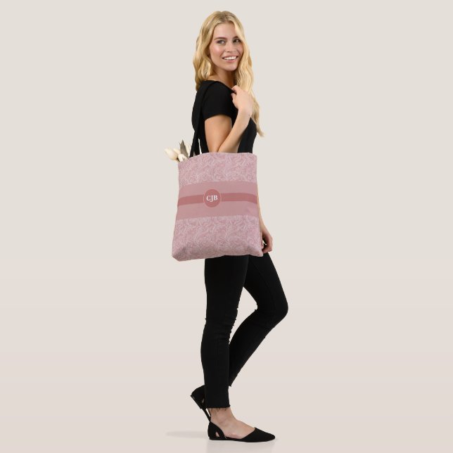 Tote Bag Rêves Rose Tendresse Personnalisés  (Sur le modèle)