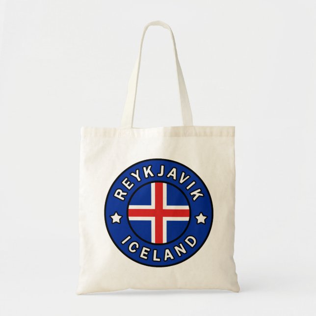 Tote Bag Reykjavik Islande (Devant)