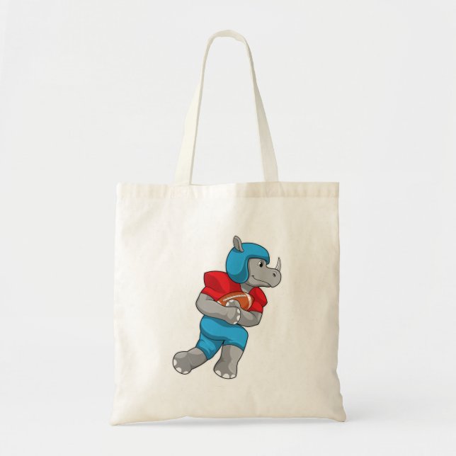 Tote Bag Rhino de football (Devant)
