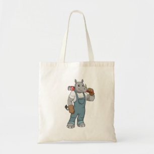 Tote Bag Rhino en Handyman avec Pince à pompe à eau