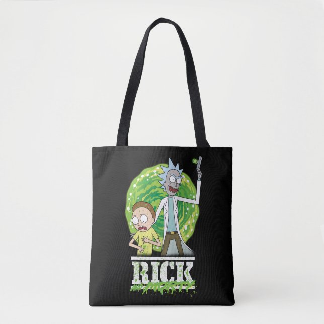 Tote Bag RICK ET MORTY™ | Éclat vert (Devant)