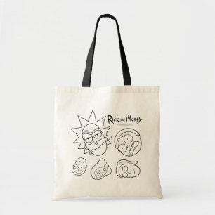 Tote Bag RICK ET MORTY™  Motif du chef de famille Smith