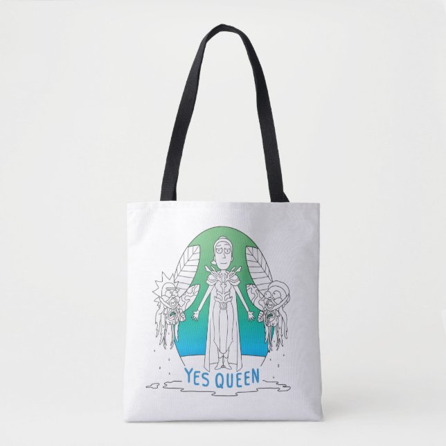 Tote Bag RICK ET MORTY™ | Oui Reine (Devant)