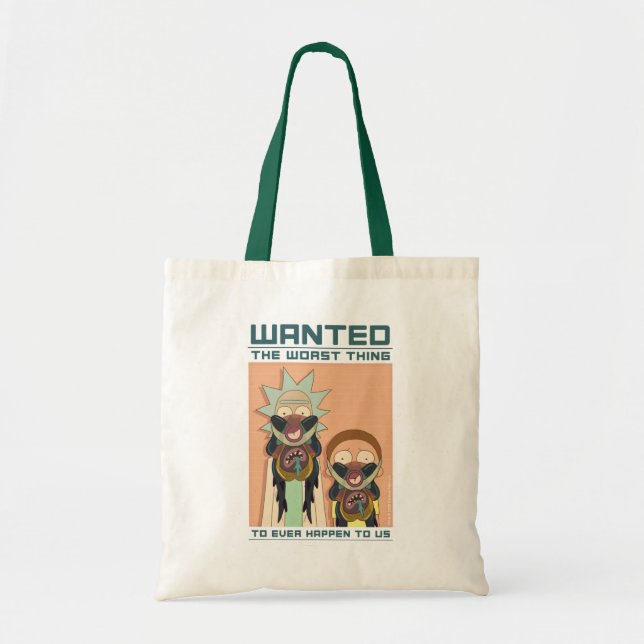 Tote Bag RICK ET MORTY™ | Poster Recherché Glorzo (Devant)