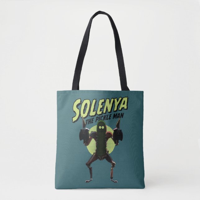 Tote Bag RICK ET MORTY™ | Solenya - L'homme chiche (Devant)