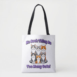 Tote Bag Rien de tel que trop de chats !