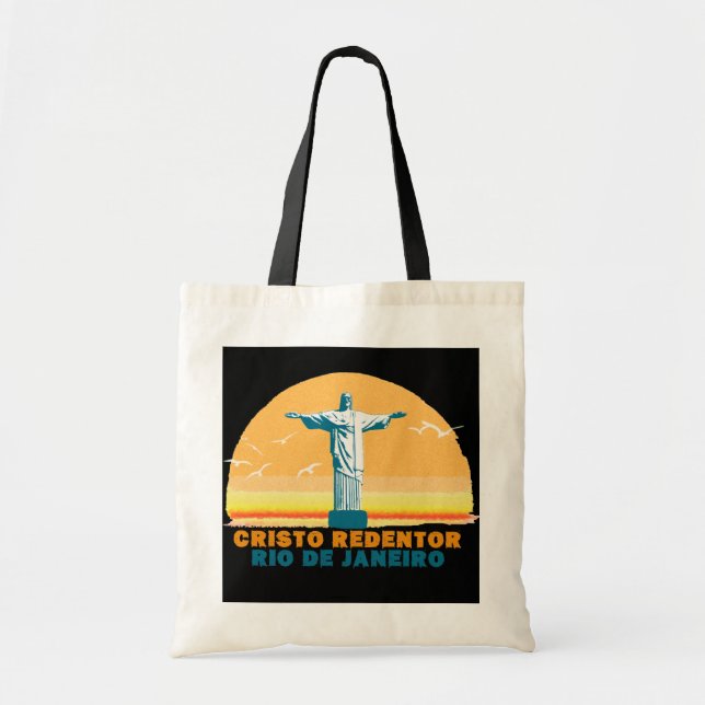 Tote Bag Rio - Corcovado - Jésus Christ Rédempteur (Devant)