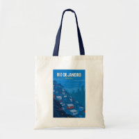 Rio De Janeiro Brésil Favela Voyage Art Vintage