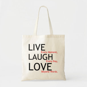 Tote Bag rire vivant amour
