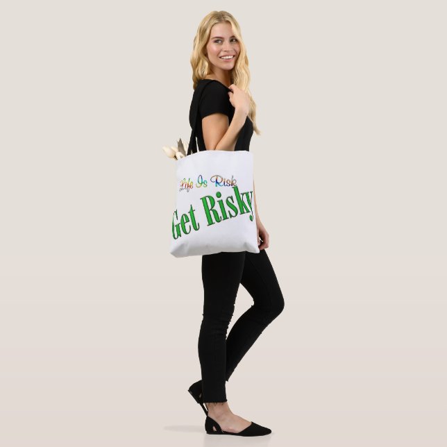 Tote Bag Risque (Sur le modèle)