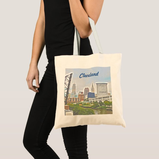 Tote Bag Riverview Cleveland (Devant (produit))