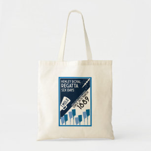 Tote Bag Rivière Thames Regatta - Vintage Retro Style Rowin