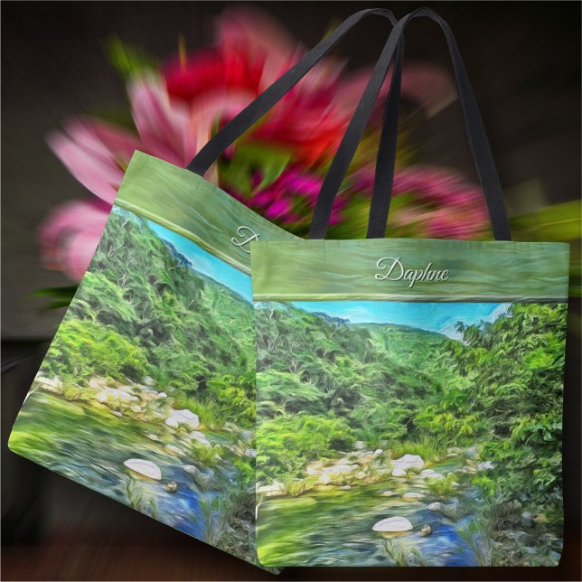 Tote Bag Rivière Vallarta Sud 0366 (Créateur téléchargé)