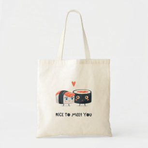 Tote Bag Riz Pour Vous Rencontrer
