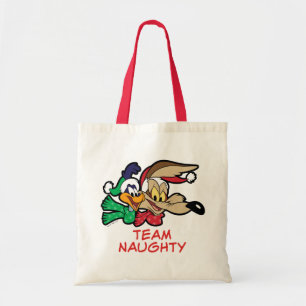 Tote Bag ROAD RUNNER™ & Wile E. Coyote "Team Naughty"