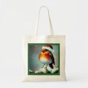 Tote Bag Robin de Noël 1