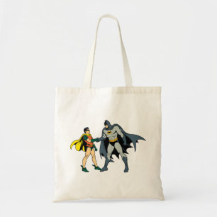 Tote Bag Robin Et Batman Handshake