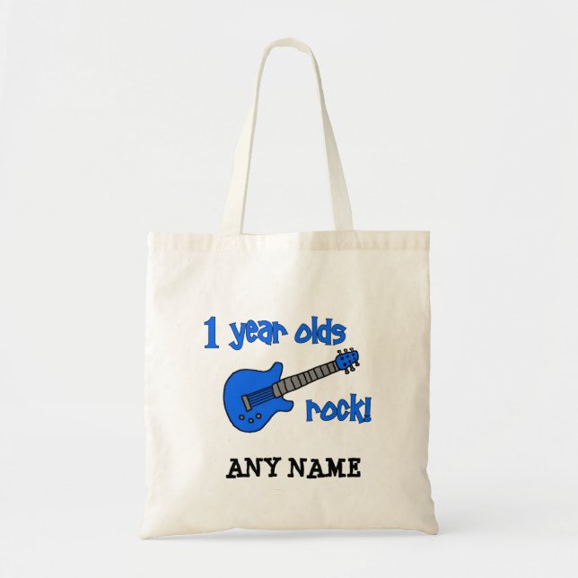 Tote Bag roche de 1 ans ! Le ęr anniversaire du bébé (Devant)