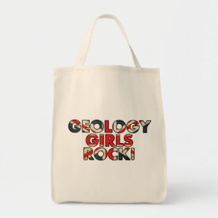 Tote Bag Roche de filles de géologie !  (Drapeau