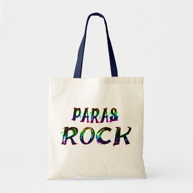 TOTE BAG ROCHE DE PARA AVEC LA COULEUR (Devant)