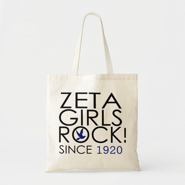 Tote Bag Roche Fourre-tout de filles de Zeta (Devant)