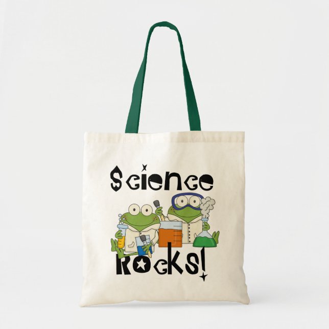 Tote Bag Roches de la Science de grenouilles (Devant)