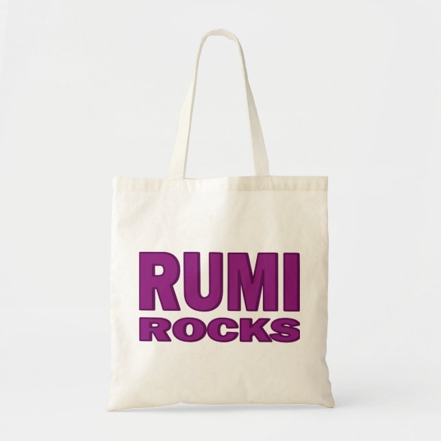 Tote Bag Roches de Rumi (Devant)