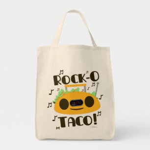 Tote Bag Rock Taco Drôle Nourriture Mexicaine Musique Toon 