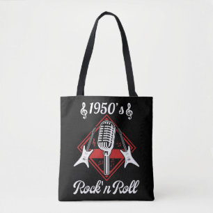 Tote Bag Rockabilly les années 50 Rock et Roll Music