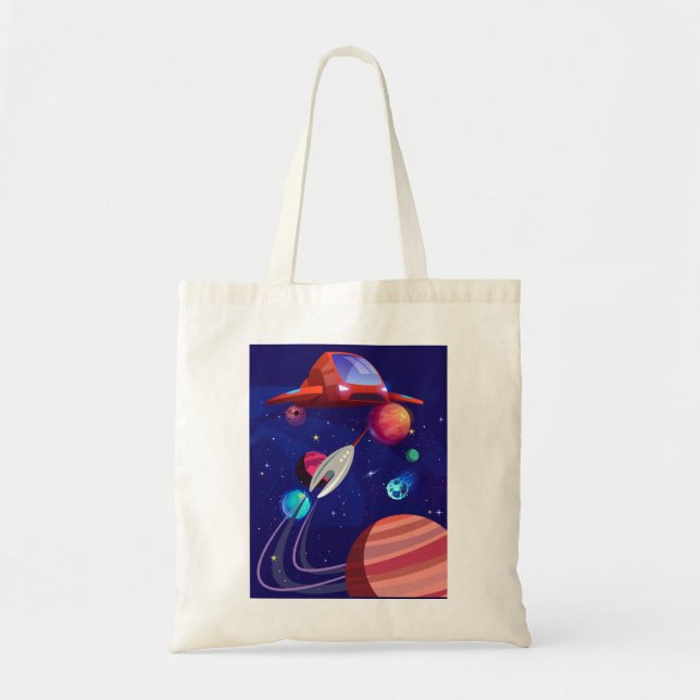 TOTE BAG ROCKETSHIP (Devant)