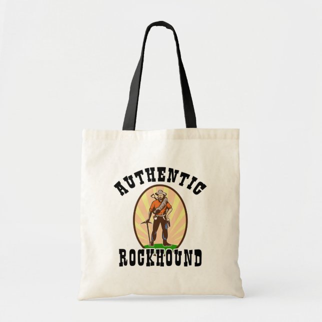 Tote Bag Rockhound authentique (Devant)