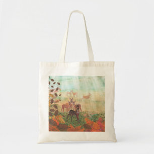 Tote Bag Roe Deer Capreolus capreolus dans la lumière du so
