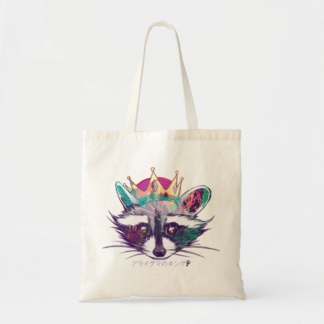 Tote Bag Roi Mapache (Devant)