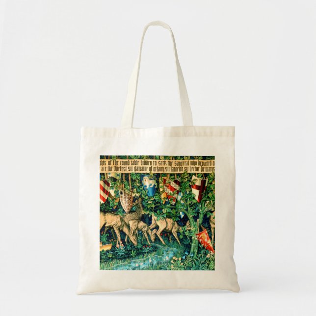 Tote Bag Roi médiéval Arthur William Morris (Devant)