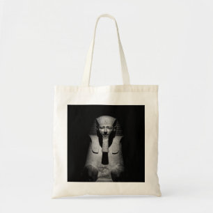 Tote Bag Roi pharaon noir et blanc